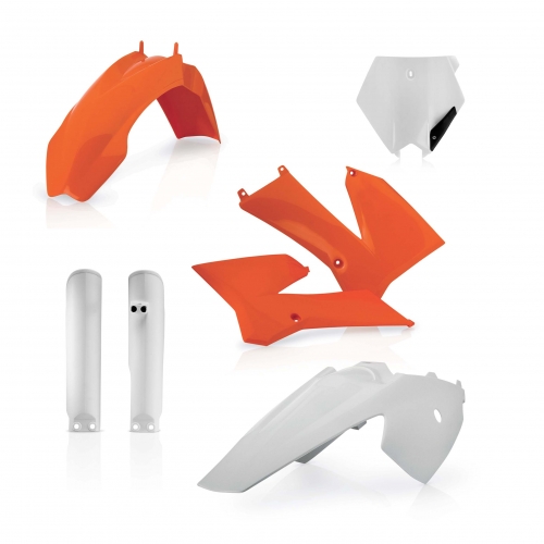 KIT PLÁSTICOS COMPLETO ACERBIS KTM SX 85 2006 - 2012 COR ORIGINAL